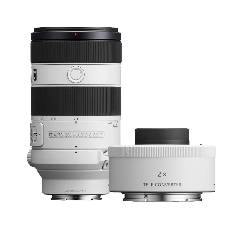 Sony FE 70-200mm f/4.0 G OSS II + Téléconvertisseur 2.0x à Montage Électronique Sony