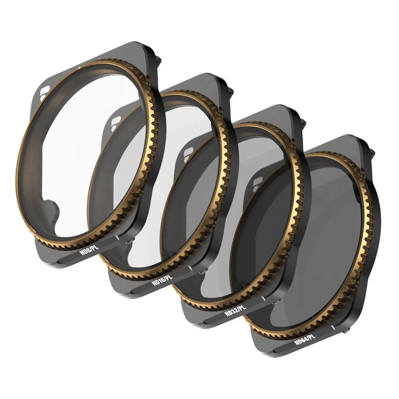 PolarPro Jeu de filtres (ND8/16/32/64PL) Vivid Collection pour DJI Air 3