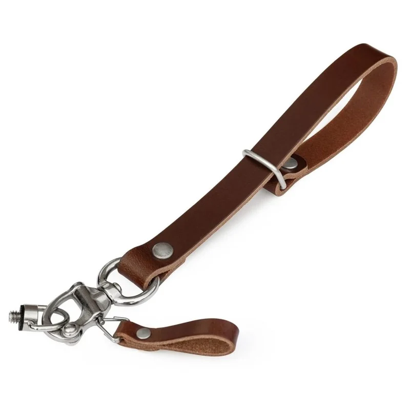 The Hantler Bracelet - attache rapide Brandy / argent