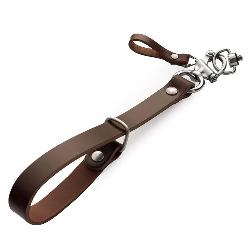 The Hantler Bracelet - attache rapide Brandy / argent