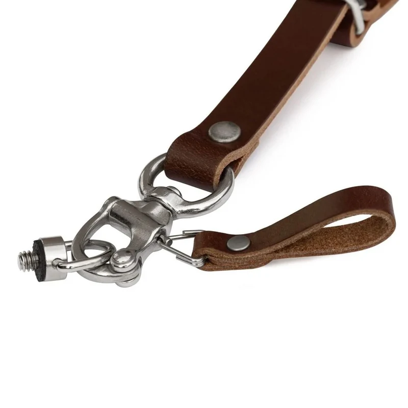 The Hantler Bracelet - attache rapide Brandy / argent