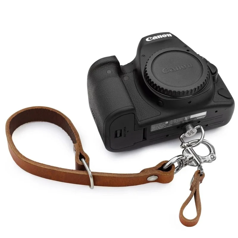 The Hantler Bracelet - attache rapide Cognac / argent