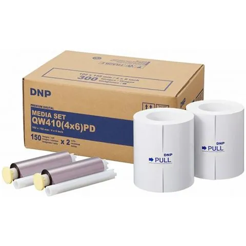 DNP Papier 300 impressions Premium 10x15 pour DP-QW410