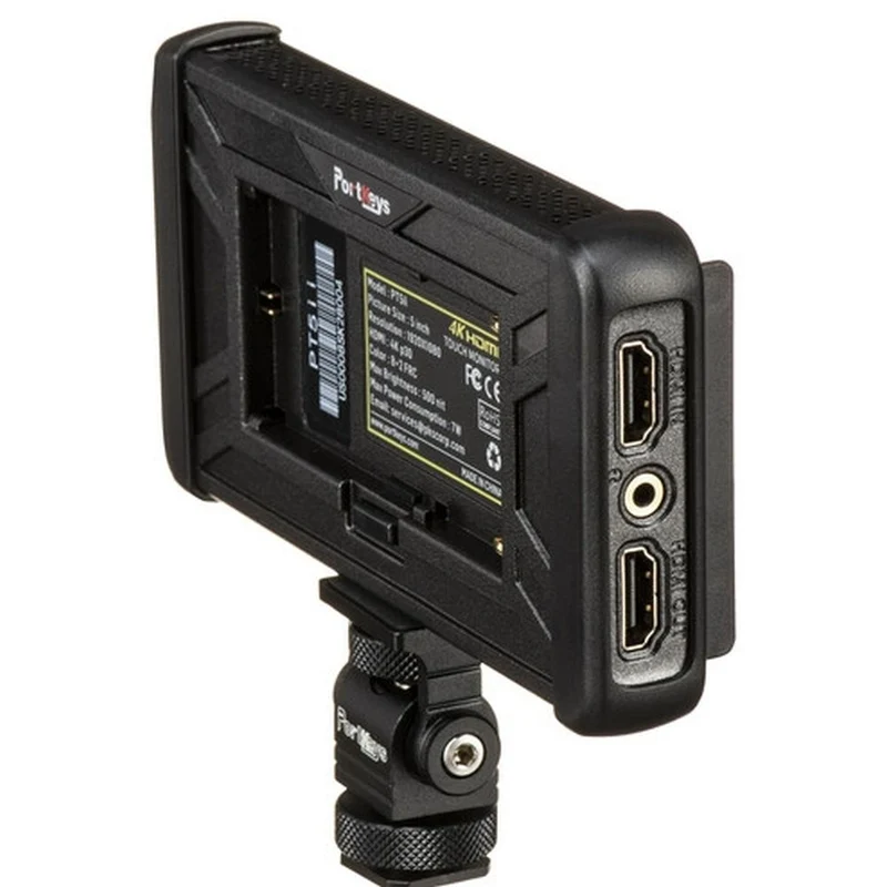 Portkeys PT5 II Moniteur à écran tactile 4K HDMI de 5 pouces avec prise en charge de la LUT 3D
