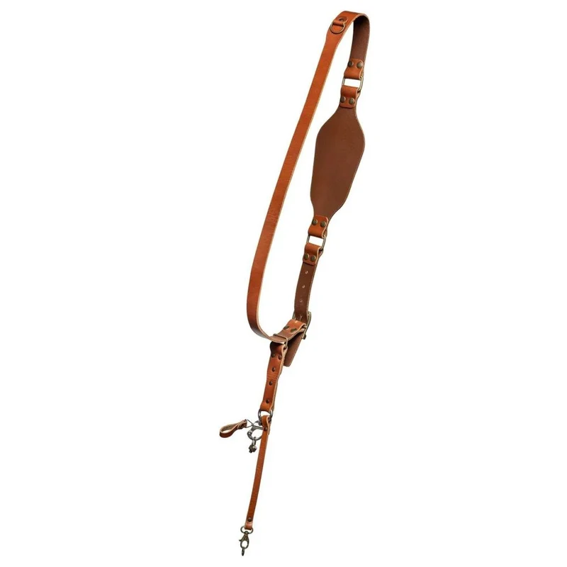 The Hantler Appareil Photo Sangle d'épaule Cognac / Brass, Large