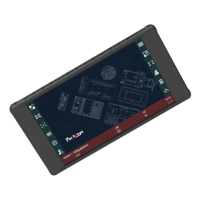 Portkeys PT6 Moniteur de 5,2 pouces avec écran tactile