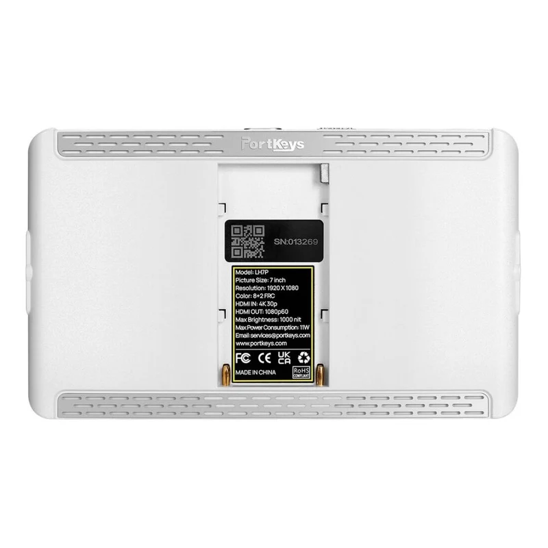 Portkeys LH7P Moniteur de 7 pouces avec écran tactile
