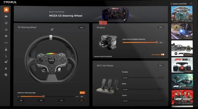 Moza Racing R3 Bundle