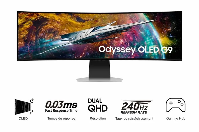 Samsung Odyssey G9 OLED - G95SC 49"
