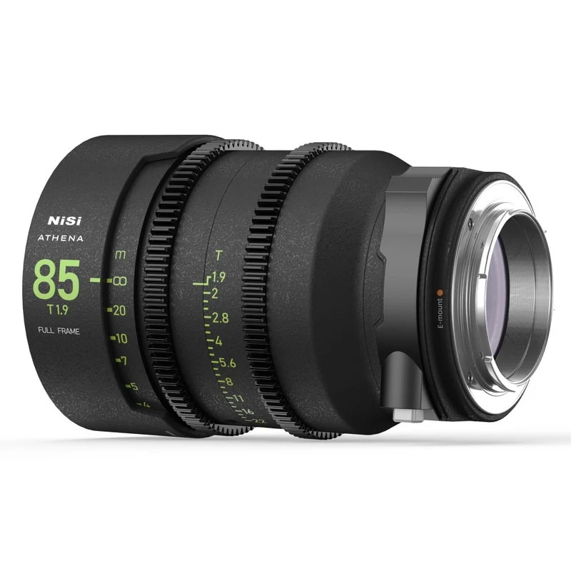 NiSi 85mm T1.9 (E-mount) ATHENA PRIME objectif cinéma plein cadre
