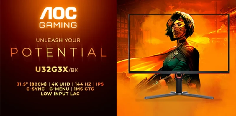 AOC U32G3X/BK