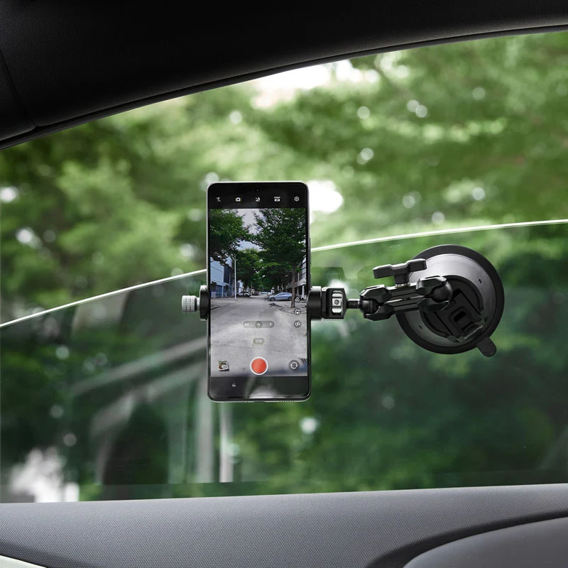 SmallRig 4275 Kit de support portable à ventouse pour caméras d'action/téléphones portables SC-1K