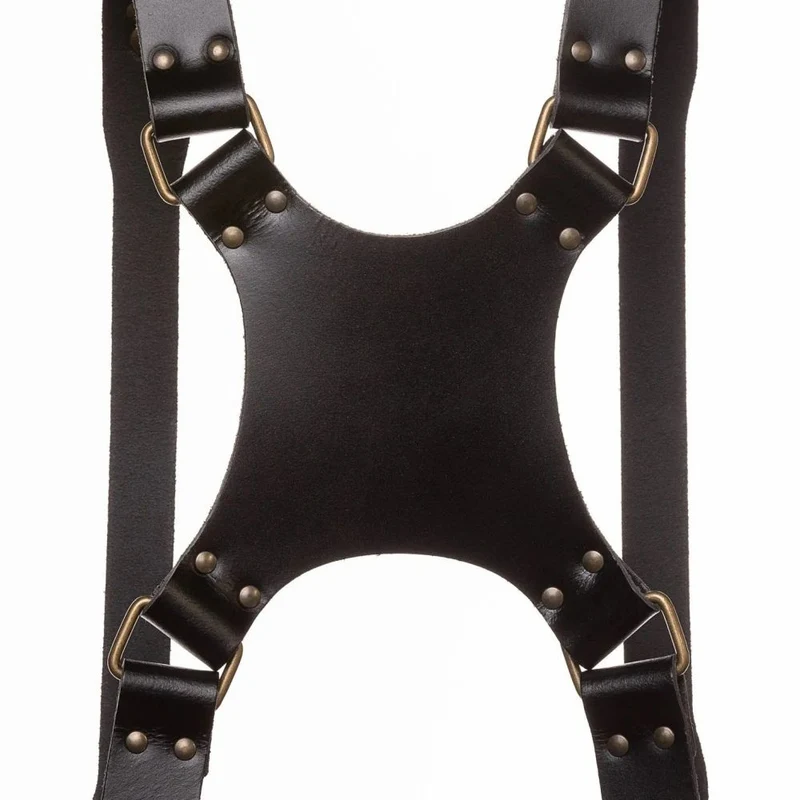 The Hantler Harnais double pour caméra Noir / Laiton, grand