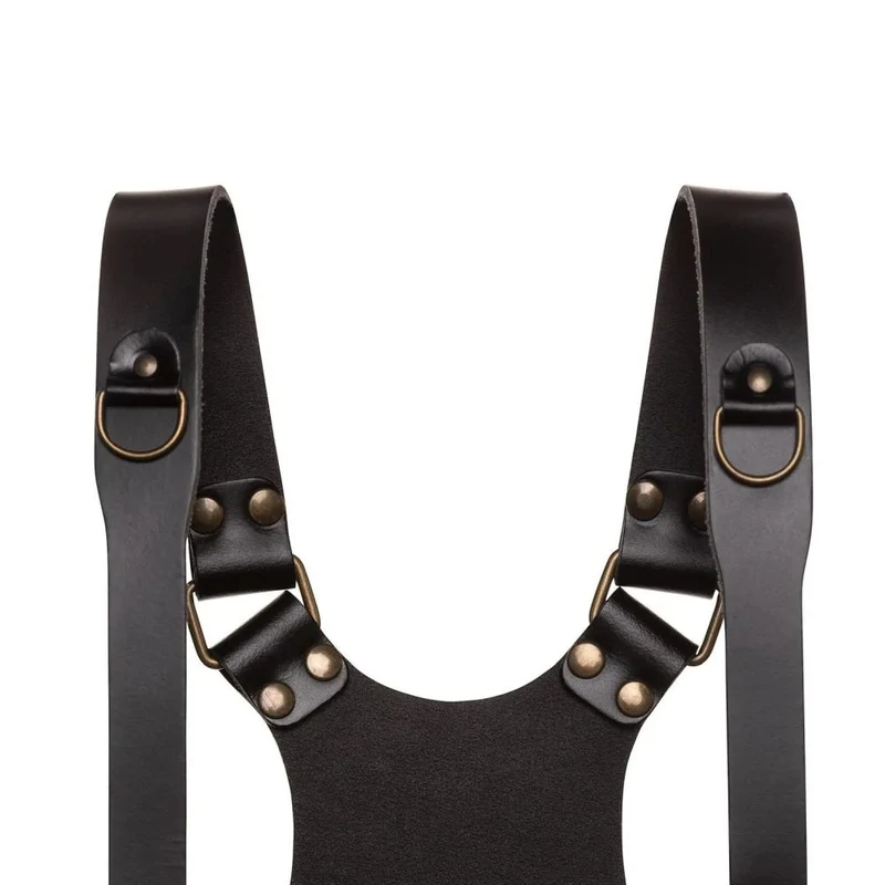The Hantler Harnais double pour caméra Noir / Laiton, grand