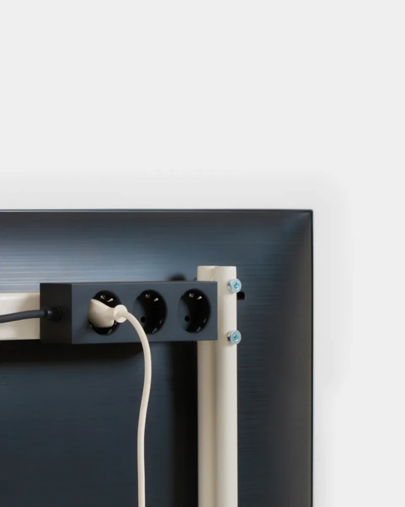 Pedestal Power Bar Noir (5 m)