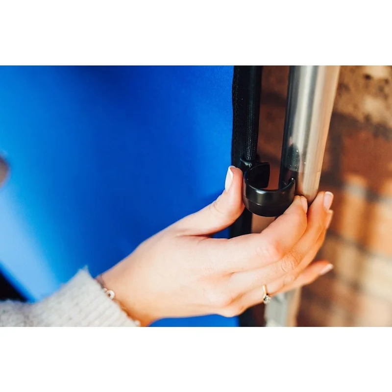 Manfrotto EzyFrame Fond 2 x 2.3m Chroma Clé bleu