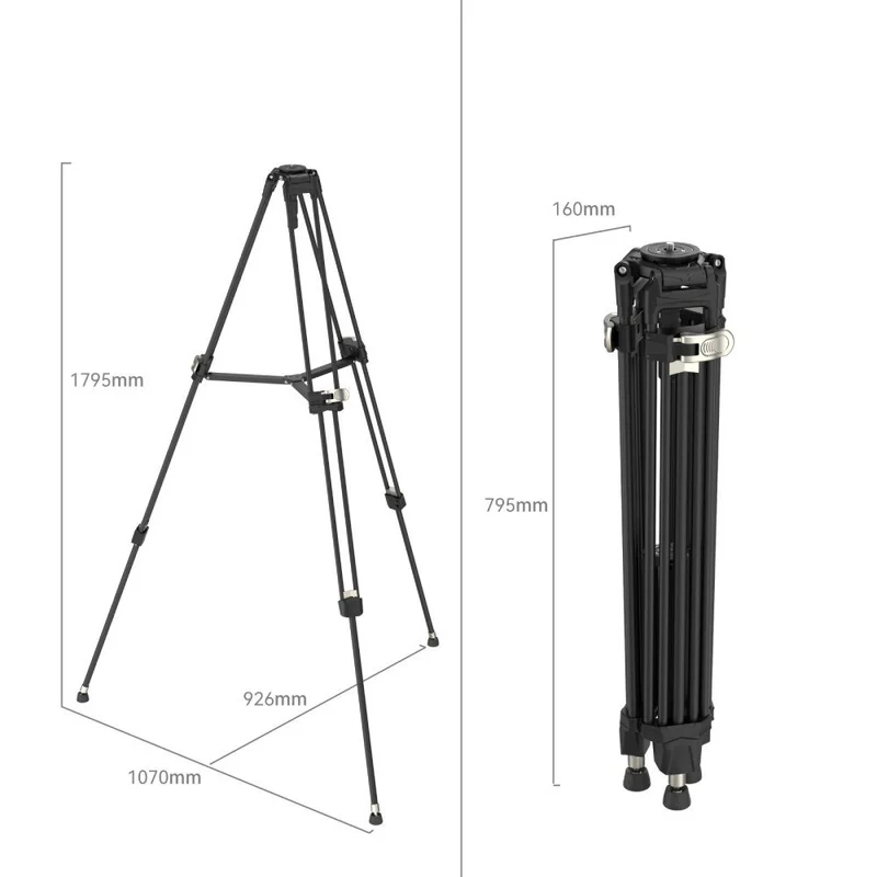 SmallRig 4164 SmallRig FreeBlazer Trépied robuste en alliage d'aluminium AD