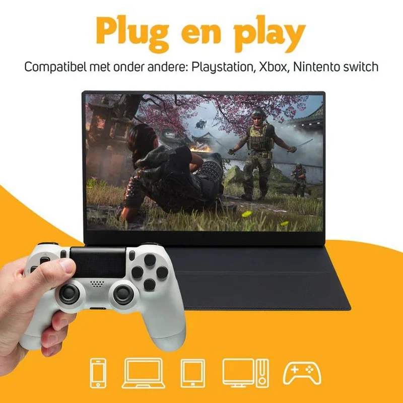 Pora&Co Moniteur portable 14,5 pouces