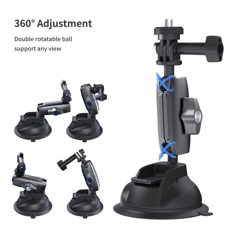 Telesin Ventouse réglable pour GoPro
