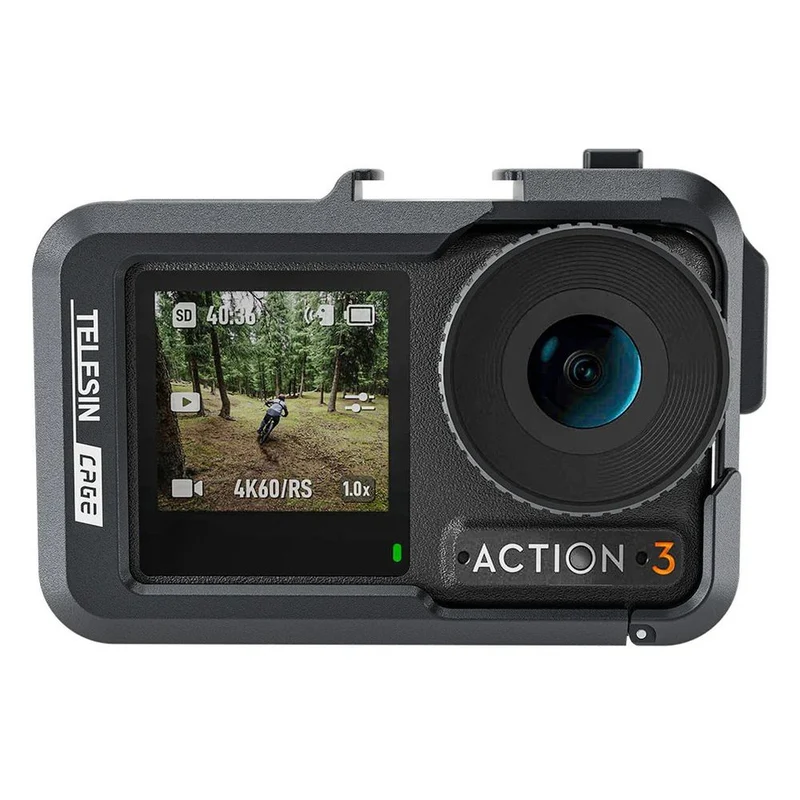 Telesin Cage en métal pour DJI Osmo Action 3