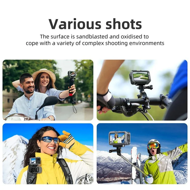 Telesin Cage en métal pour DJI Osmo Action 3