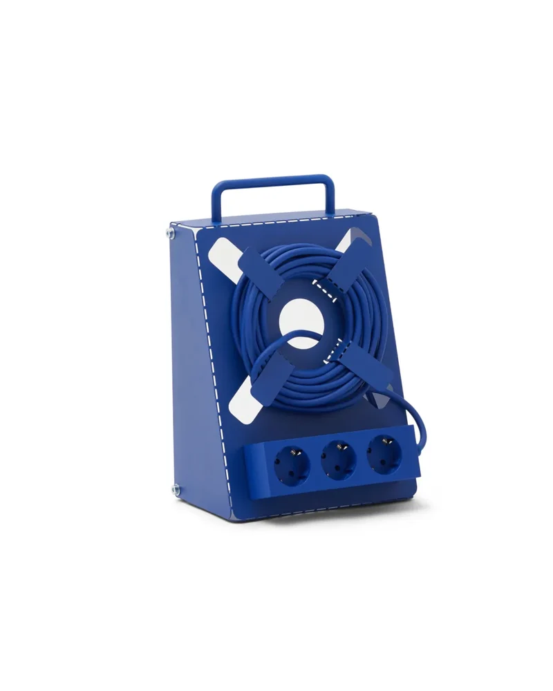 Pedestal Cable Stand Bleu