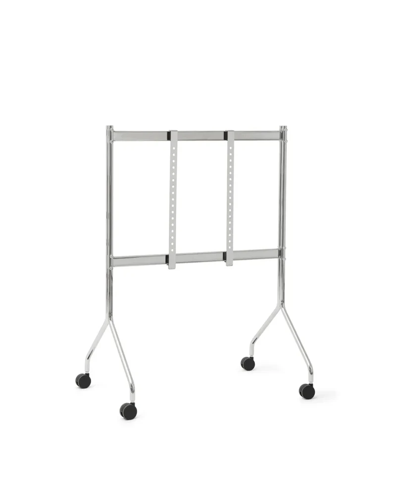 Pedestal Moon Rollin Chrome