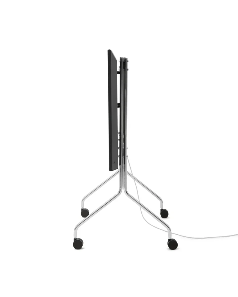 Pedestal Moon Rollin Chrome
