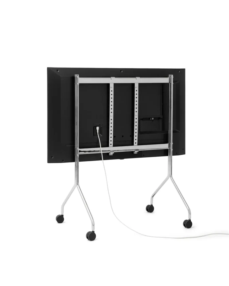 Pedestal Moon Rollin Chrome