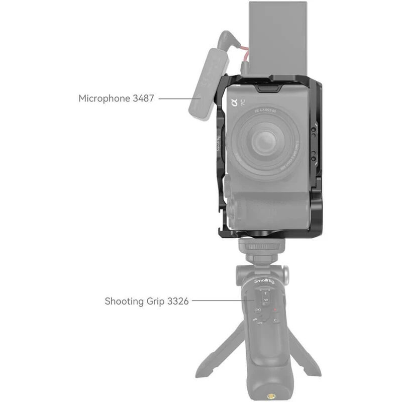 SmallRig 4422 Kit de cage pour Sony Alpha 7C II / 7CR