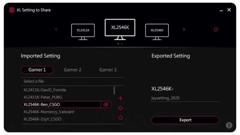 BenQ XL2546K
