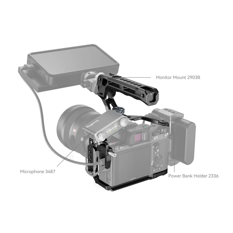 SmallRig 4198 Kit de cage pour Sony Alpha 7 III / 7R III