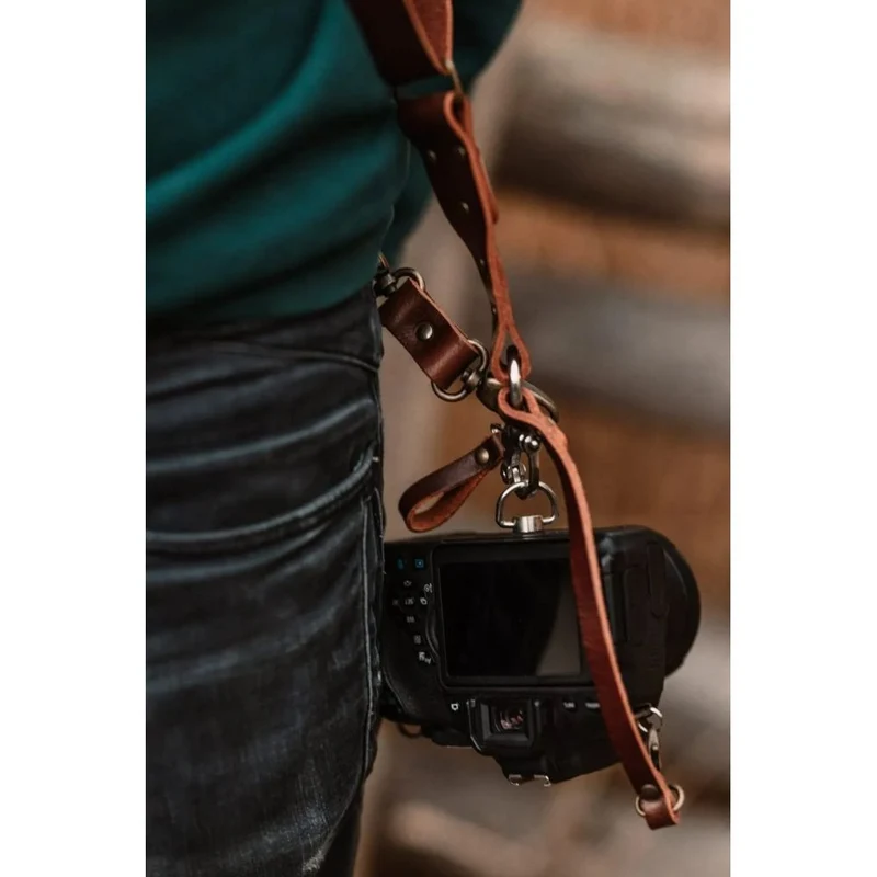 The Hantler Ancre de ceinture Gris pierre / Laiton