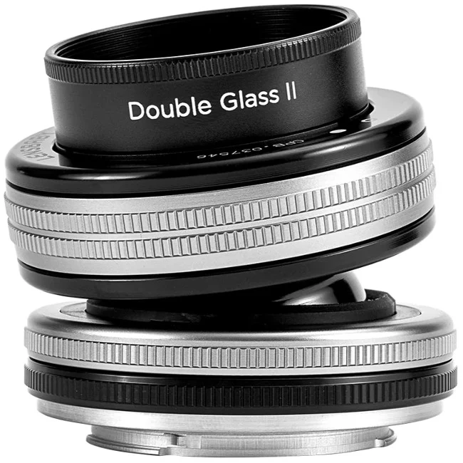 Lensbaby Twist 60 + Double Verre II Optic Swap Kit pour Canon RF Monture