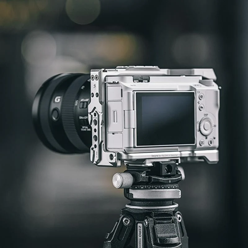 Falcam F22&F38&F50 Attache Rapide Cage Silk Argent (FOR SONY ZV-E1) C00B3501W