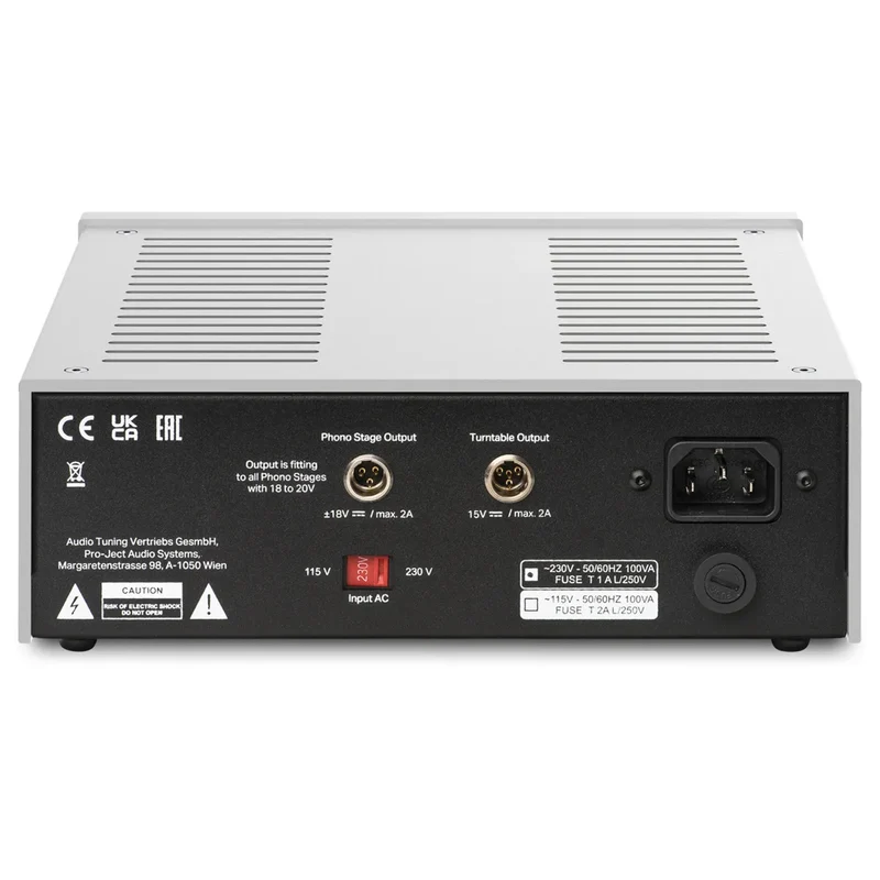 Pro-ject Power Box RS2 Phono Silver