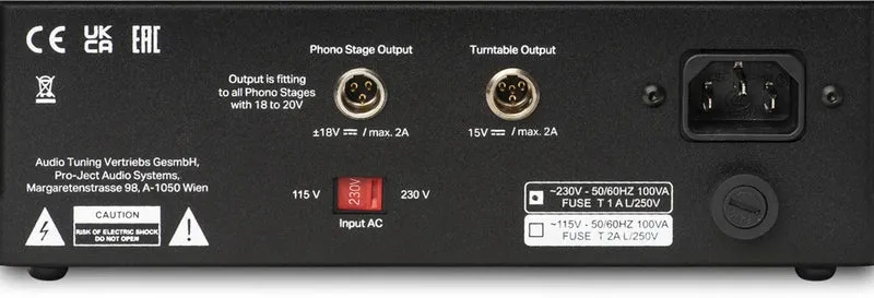 Pro-ject Power Box RS2 Phono Noir