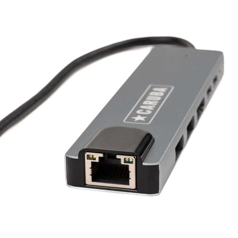 Caruba 6-in-1 USB-C Hub avec Ethernet
