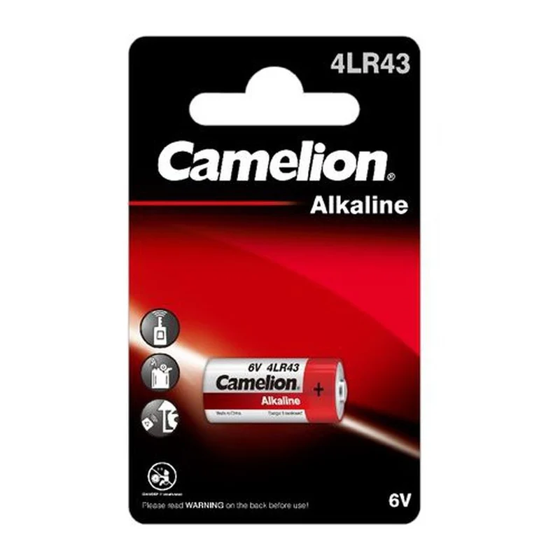 Camelion Plus Alcaline 4LR43 6V 0% Mercure blister 1