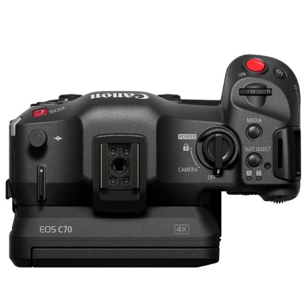 Canon EOS C70 + Adaptateur de monture EF-EOS R 0.71x + BP-A30