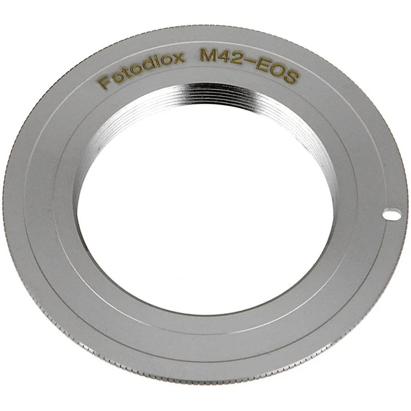 Fotodiox Pro Adaptateur de monture d'objectif compatible avec objectif SLR M42 Type 1 à monture à vis Canon EOS (EF, EF-S)