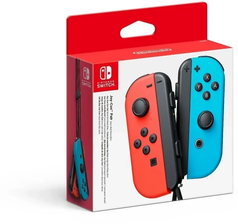Nintendo Joy-Con Rouge Néon et Bleu Néon