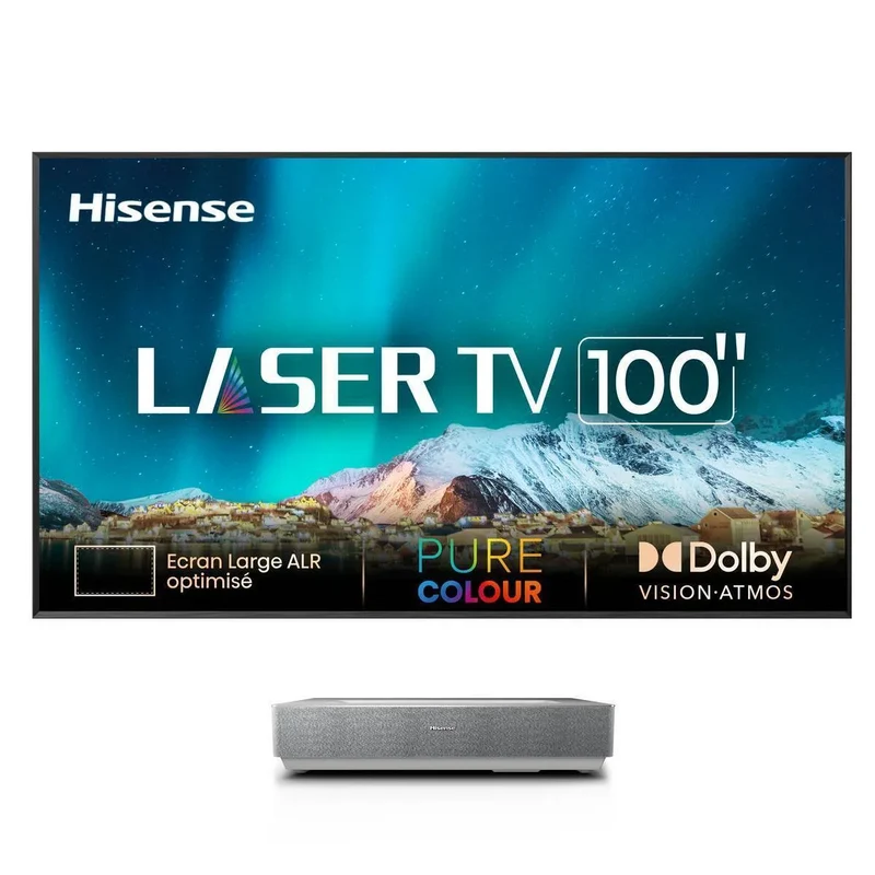 Hisense 100L5HD + Écran
