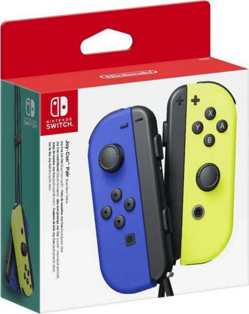 Nintendo Joy-Con Bleu et Jaune Néon