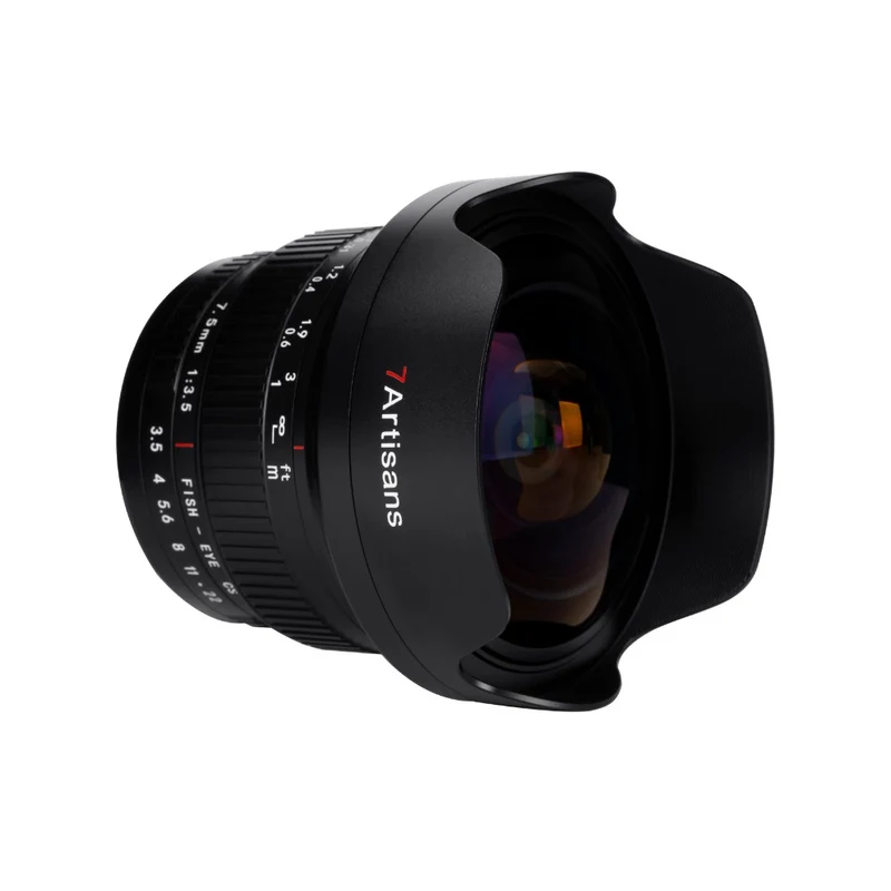 7Artisans MF 7.5mm f/3.5 Canon EF Noir