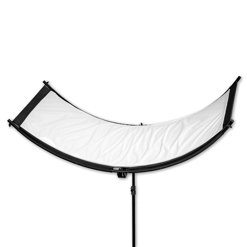Caruba Curved Face Réflecteur Pro Kit, 180cm X 65cm (Incl. Kit d'extension)