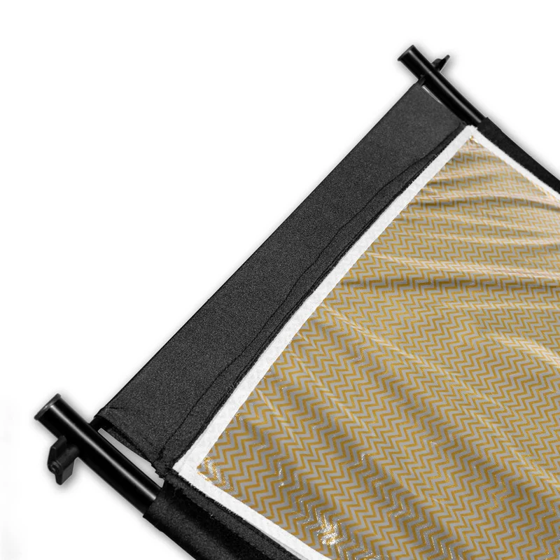Caruba Curved Face Réflecteur Pro Kit, 180cm X 65cm (Incl. Kit d'extension)