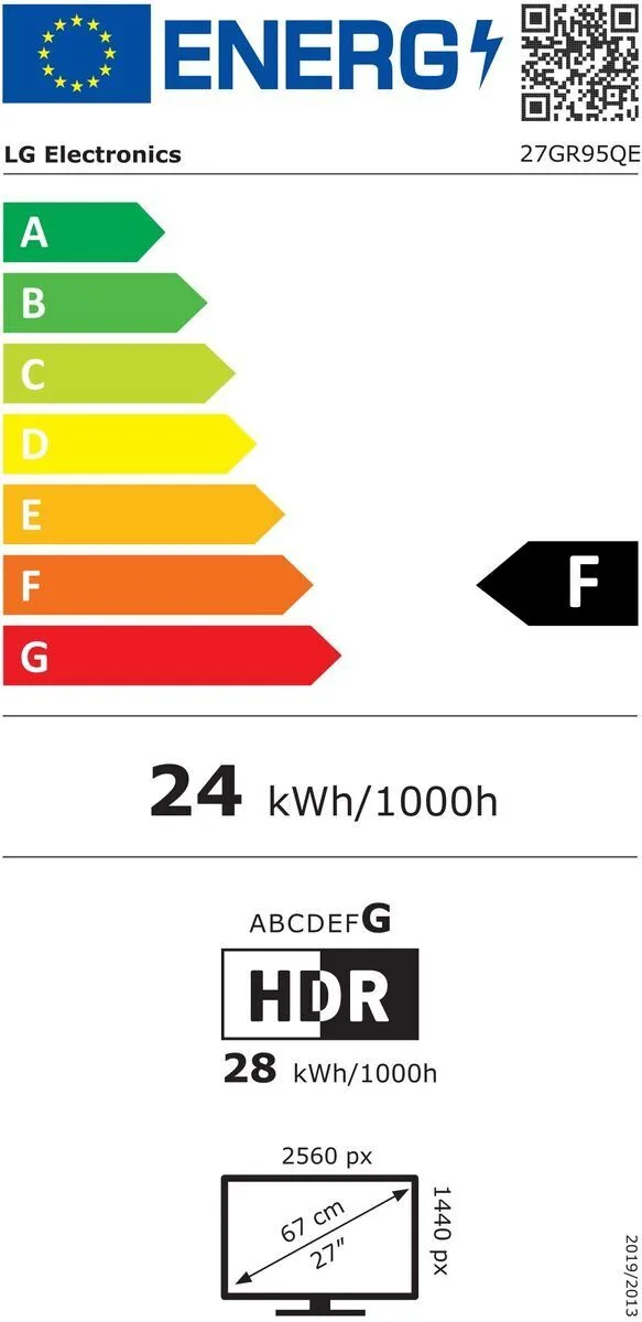 LG Electronics 27GR95QE-B