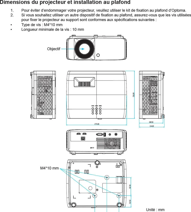 Optoma ZH450ST