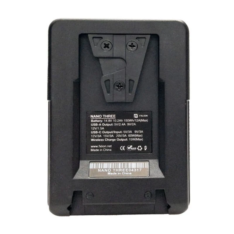 Fxlion Nano Three 14.8V/150Wh V-Mount sans Fil